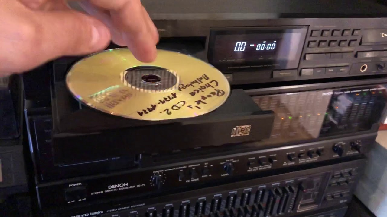 Pioneer PD5050 vintage Cd player test YouTube