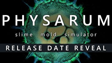 PHYSARUM: Slime Mold Simulator - Release Date Teaser