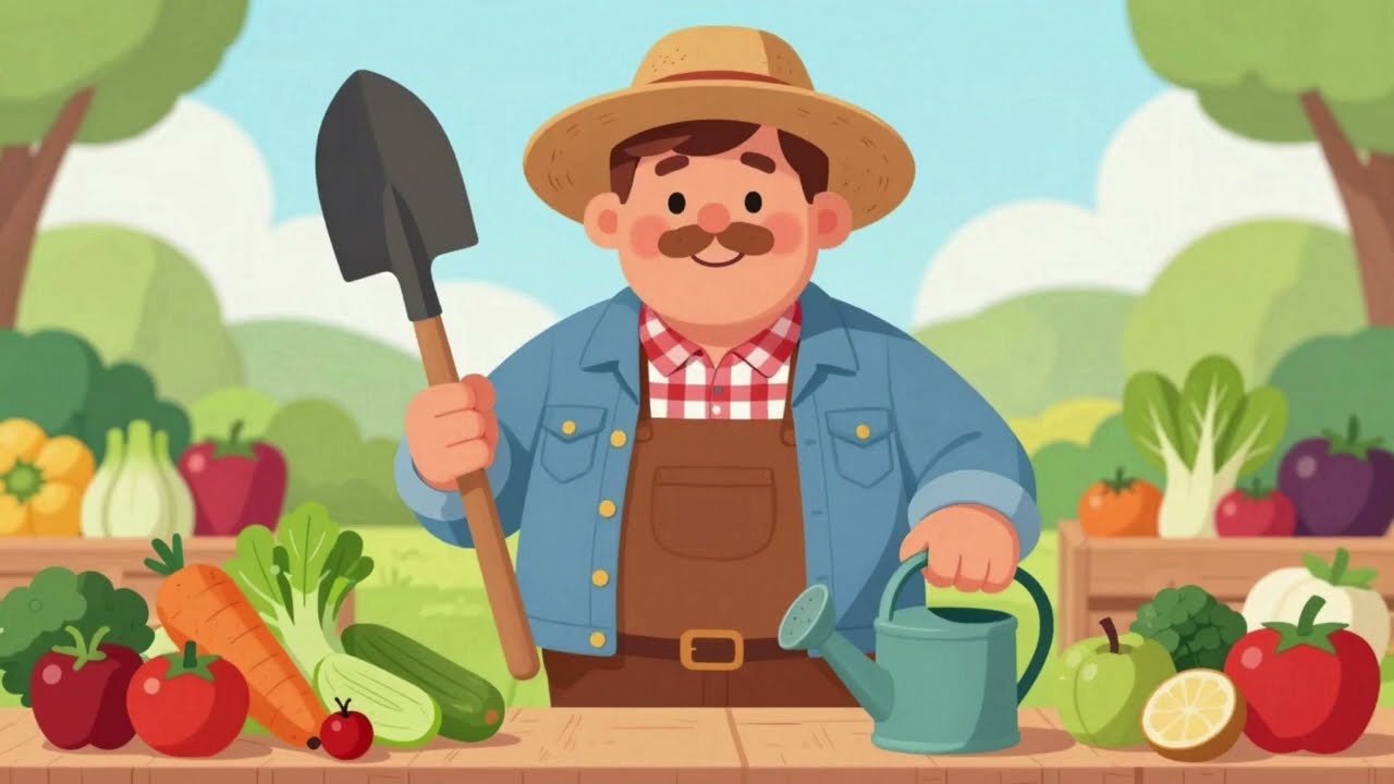 Farmer Joe | Fun Farm Song for Kids 🐄🚜
