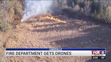 Triad fire department training to use drone for more successful rescues