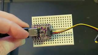 QT Py RP2040 running Arduino code!