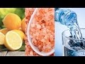 Make Your Own Alkaline Water with Lemon, Himalayan Salt and Purified Water