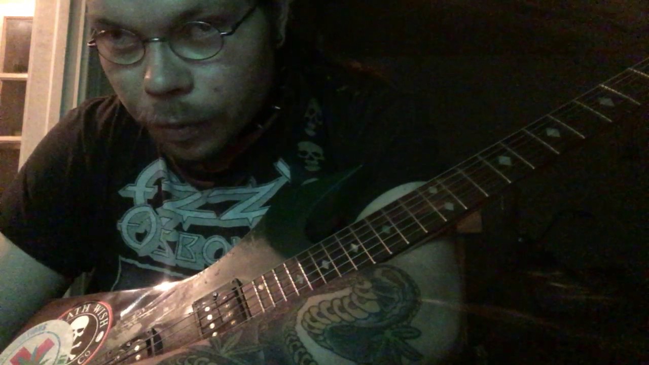 guitar playing and vocal covers
