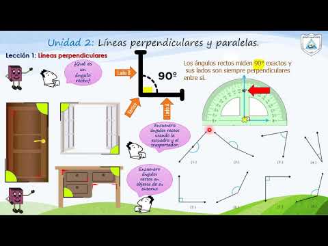 Lineas perpendiculares y paralelas, tercer grado de primaria - thptnganamst.edu.vn