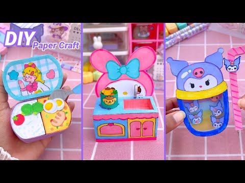 Easy Craft Ideas / DIY Miniature Crafts Idea / school hacks / paper craft / how to make / mini craft