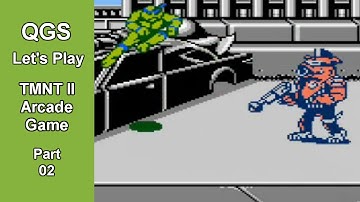 TMNT II Arcade Game Part 2