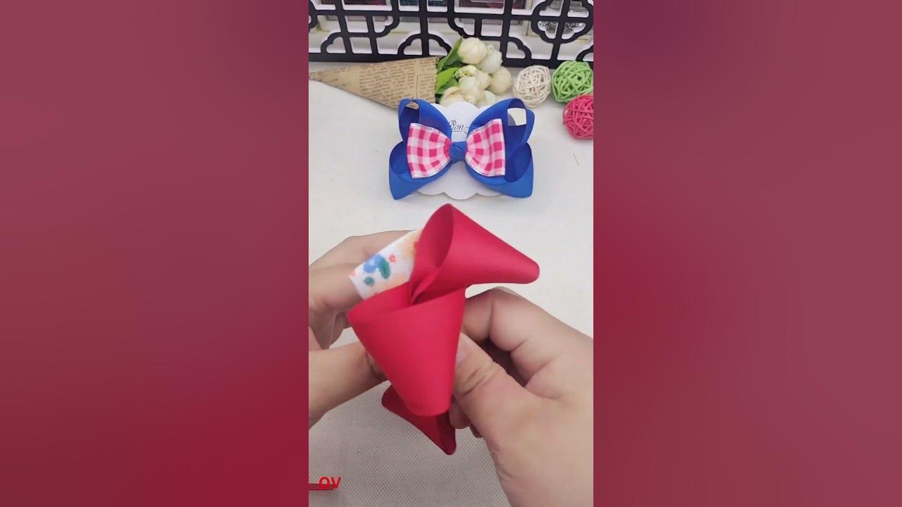 How to Make a Bow out of Ribbon, DIY Hair Bows, Hair Accessories