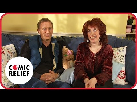 007 James Bond loves Elaine Figgis - Classic Comic Relief