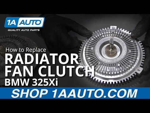 How to Replace Radiator Fan Clutch 01-05 BMW 325Xi