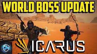 World Boss Changes and New Sand Worm Weapons | Icarus Week 23 Update 13th May 2022 Reaction!