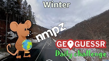 Geoguessr Daily Challenge - NMPZ May Challenge - This Winter Landscape Had Me