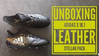 Adidas X 16.1 Leather 'Stellar Pack' | UNBOXING | football boots | 2016 | HD