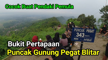 Track Menuju Bukit Pertapaan Puncak Gunung Pegat Blitar