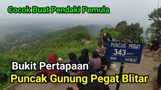 Track Menuju Bukit Pertapaan Puncak Gunung Pegat Blitar