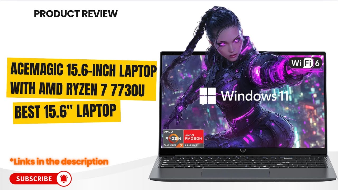 ACEMAGIC Ryzen 7 7730U Laptop Review 2025 | Best 15.6