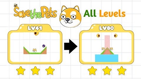 Save The Pets All Levels Walkthrough (Part 2) | No Commentary & No Music | Android Gameplay