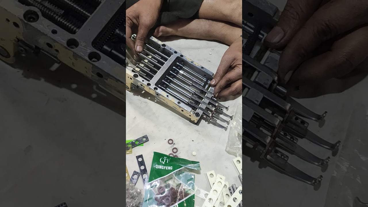 Computer embroidery full head servicing