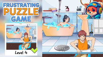 Frustrating Puzzle Game – Level 4 drive away the perverted man Walkthrough Solutions | iOS / Android