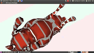 GPU GLSL programming example 2  - COW