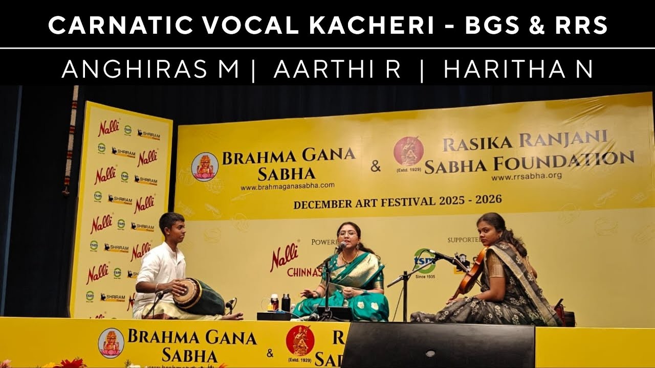Aarthi Ravichandran , Haritha Narayanan & Anghiras M @ Brahma Gana ...