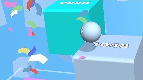 Ball Ladder 2048 Gameplay level 8/9