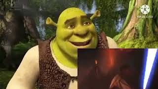 Shrek Reaction To Shrek Vs Obi Wan