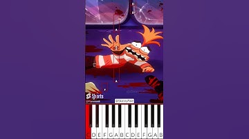 Anger Panic Attack (SkinnyPale) Inside Out Animation - Octave Piano Tutorial