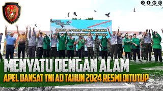 Menyatu dengan Alam, Apel Dansat TNI AD Tahun 2024 Resmi Ditutup | Kartika Channel