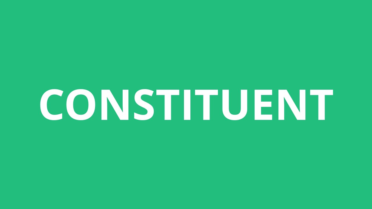 How To Pronounce Constituent - Pronunciation Academy How To Pronounce Constituent - Pronunciation Academy