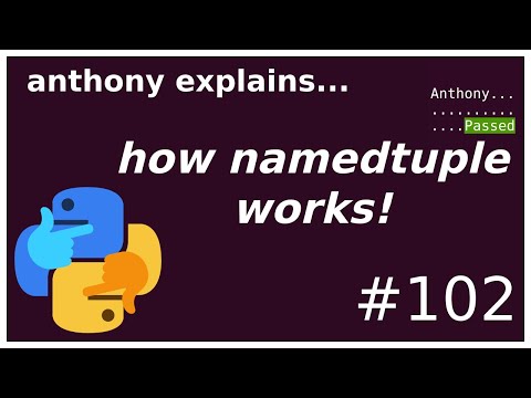 वीडियो: मैं Namedtuple कैसे एक्सेस करूं?