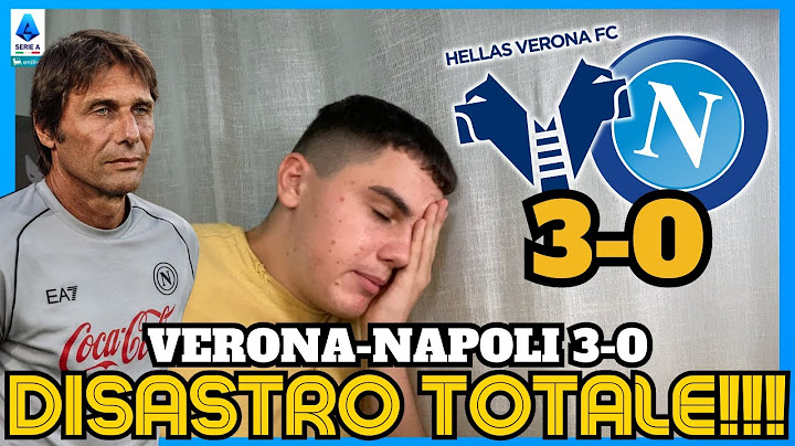 [SFOGO] VERONA-NAPOLI 3-0: CHE FIGURA DI M***A…🤬