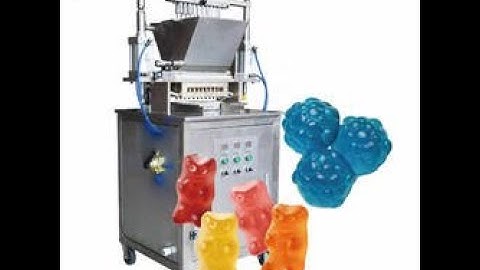 Small gummy machine candy making machine jelly candy making machine jelly factory gummy machine
