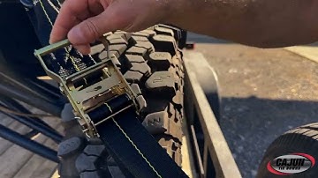 Soft Loop Tie Down Ratchet Strap