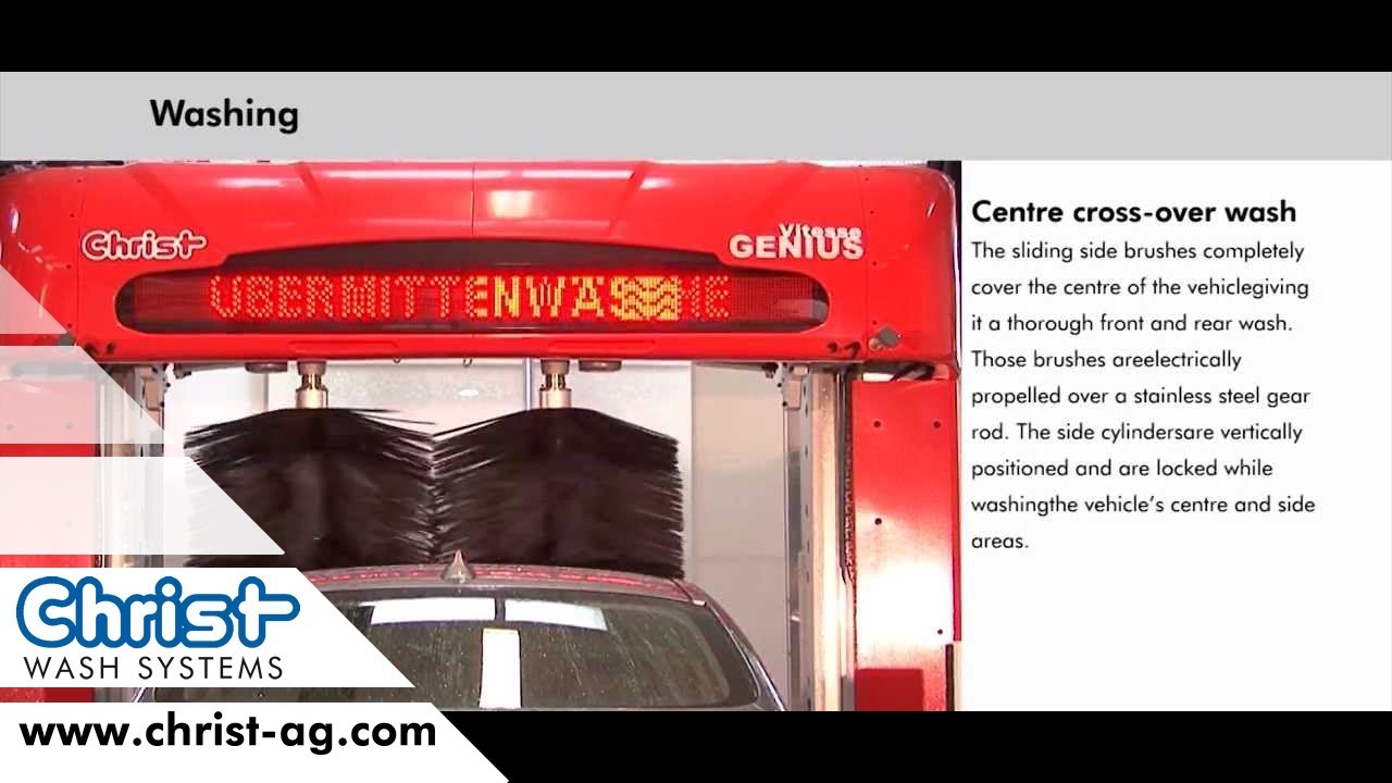 GENIUS Vitesse deutsch CHRIST WASH SYSTEMS YouTube