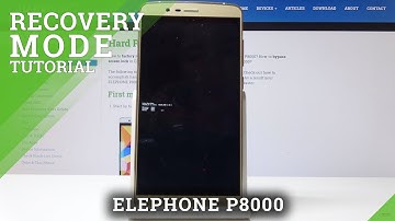 How to Enter Recovery Mode in ELEPHONE P8000 - Hidden Recovery Menu