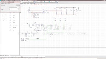 PSIM:3-phase PWM Rectifier with Power Factor Correction