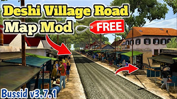 Map Mod Bussid v3.7.1 | Deshi Village Road Map Mod For Bus Simulator Indonesia | Bussid Map Mod.