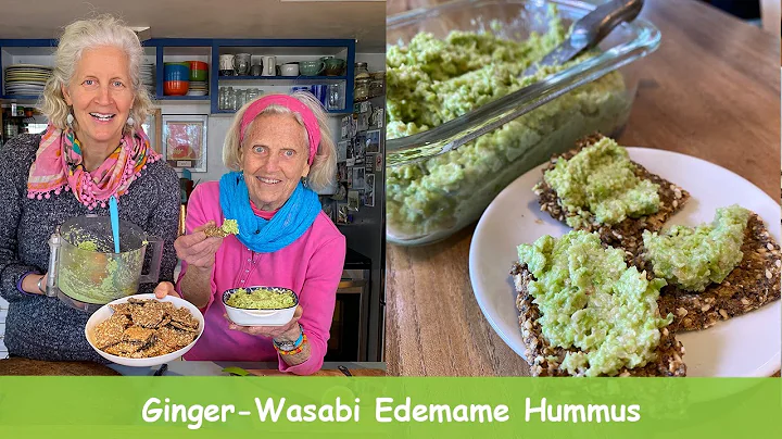 Ginger-Wasabi Edemame Hummus
