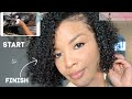 @Mia Nicole 'S FULL WINTER WASH AND GO ROUTINE START TO FINISH (CREAMS ONLY)