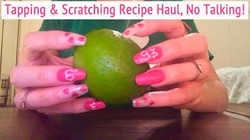 ASMR * Fast Tapping, Scratching & Crinkling * Indian Grocery Haul * No Talking * ASMRVilla