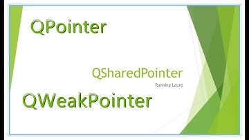 Qt-QSharedPointer vs QPointer vs QWeakPointer with full examples