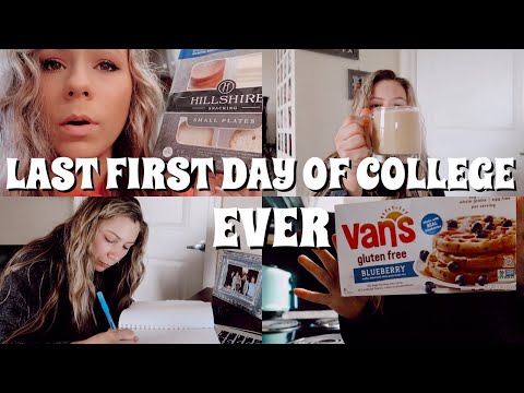 MY LAST FIRST DAY OF COLLEGE.....how did this happen?