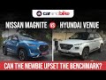 Nissan Magnite vs Hyundai Venue vs Kia Sonet | Compact SUV Comparison | carandbike