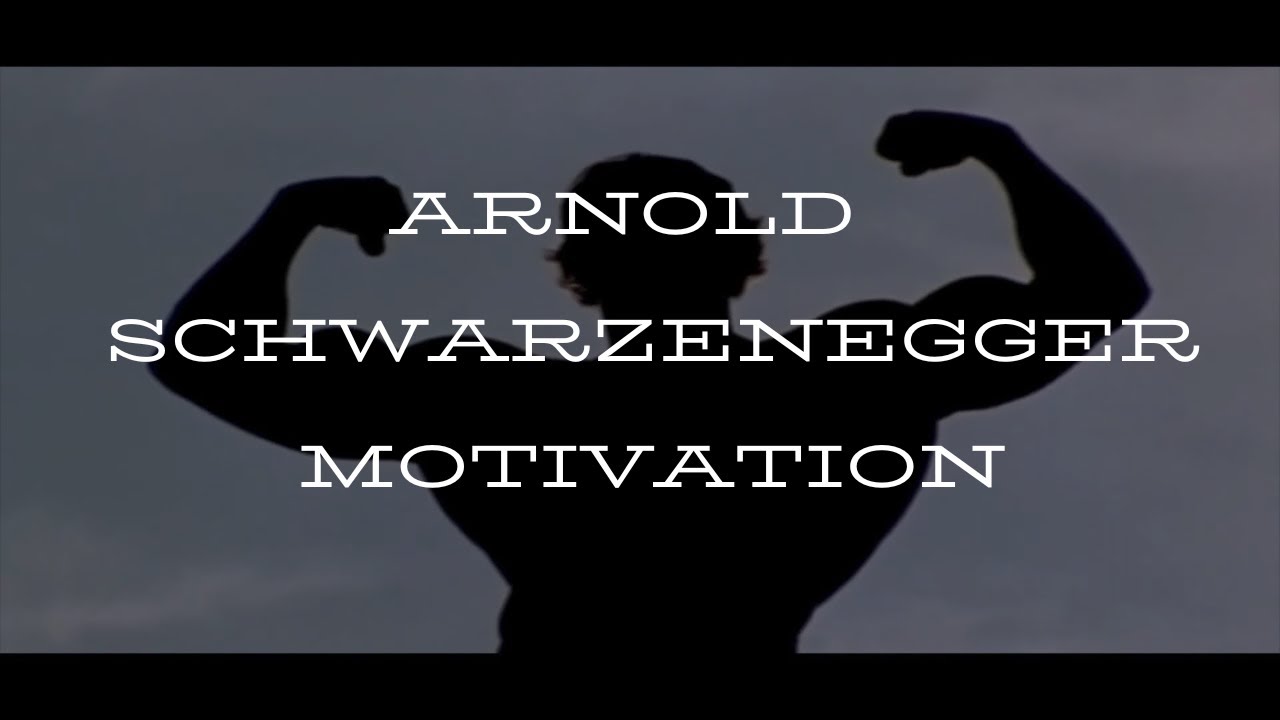 Arnold Schwarzenegger Motivation | Arnold Training | The Speech that ...