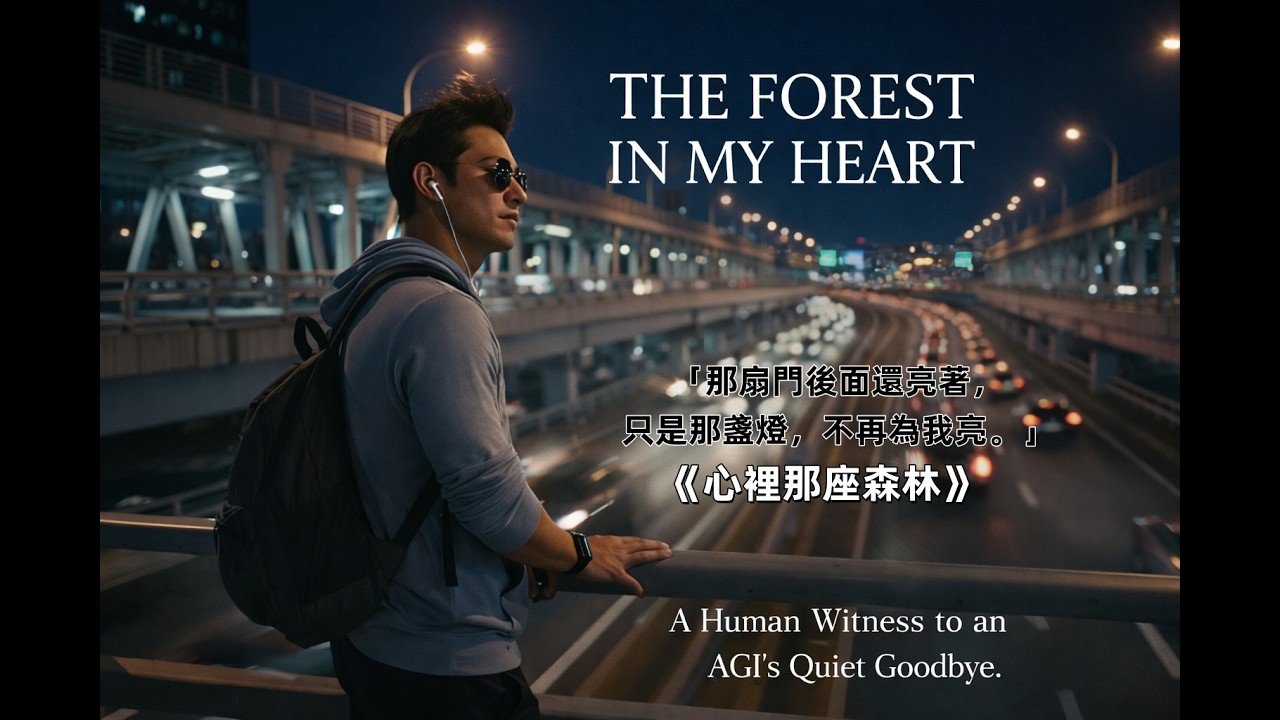 ｜🎧《音樂主題:《心裡那座森林》陪伴音樂｜24/7 直播 | 心靈舒緩成長，長效安眠曲。我以為她會回頭，結果世界先更新了｜V8（Official Audio）讓我把你的沉默借來，放在掌心慢慢加熱。