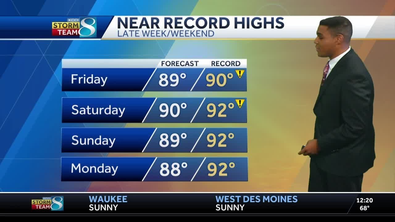 High temperatures could approach records this weekend YouTube