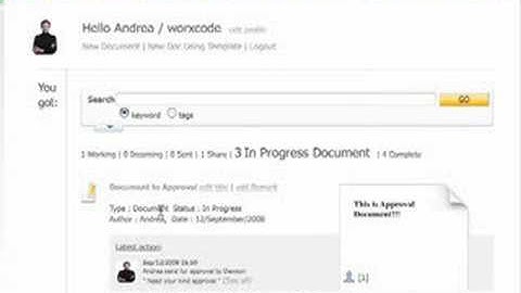 Woorknet - 02. How To Approve Document