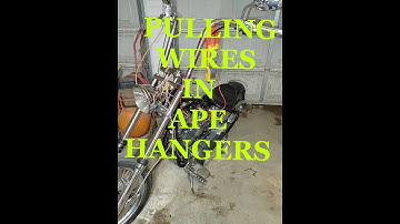 Pulling wires in Ape Hangers