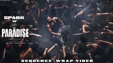 Spark of The Paradise |Sequence WrapVideo |Nani |Srikanth Odela |AnirudhRavichander