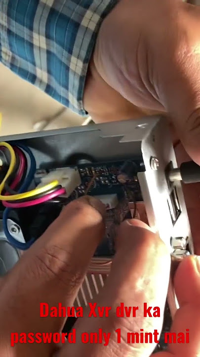 Dvr password reset #cctv #dvrpasswordreset #powersupply #cctv #switch